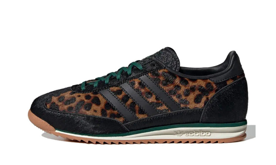 Adidas SL 72 Leopard Print in Black