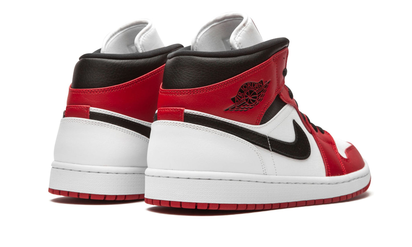 Jordan 1 Mid Chicago White