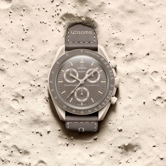 Swatch x Omega Bioceramic Moonswatch Mission On Earth Desert