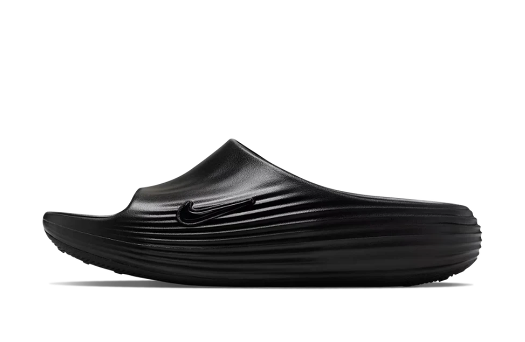 Nike ReactX Rejuven8 Slide Triple Black
