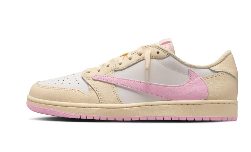 Jordan 1 Retro Low OG SP Travis Scott Shy Pink