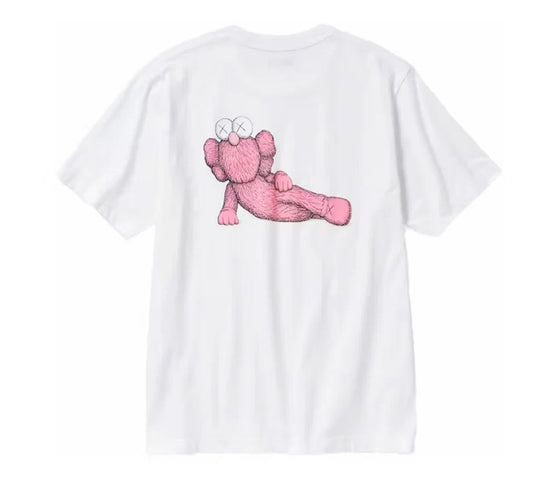 KAWS x Uniqlo UT Short Sleeve Graphic T-shirt Pink