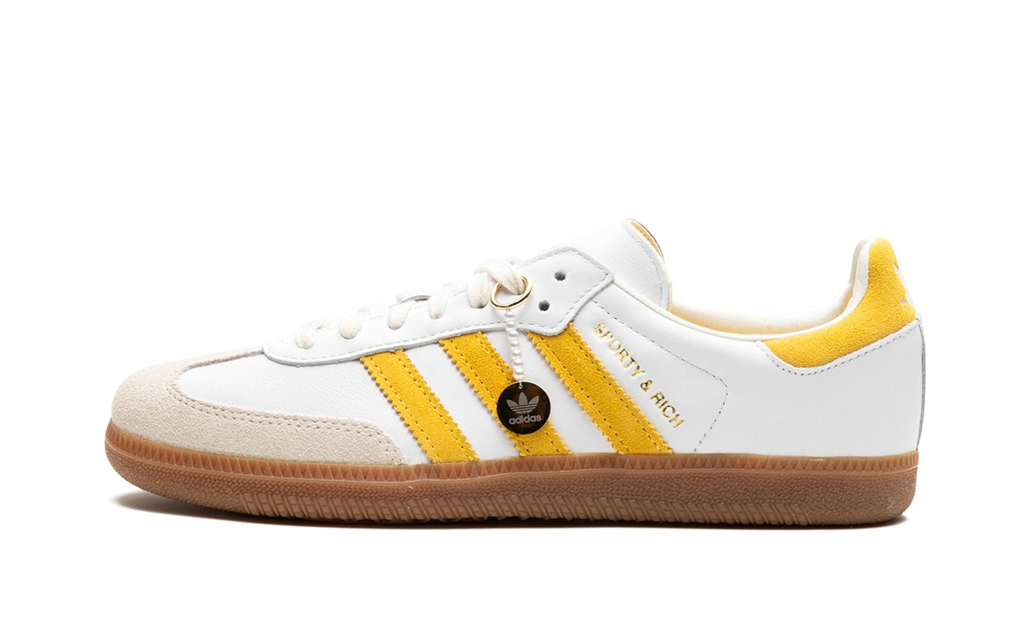 Adidas Samba OG Sporty & Rich White Bold Gold – Sneakers Culture