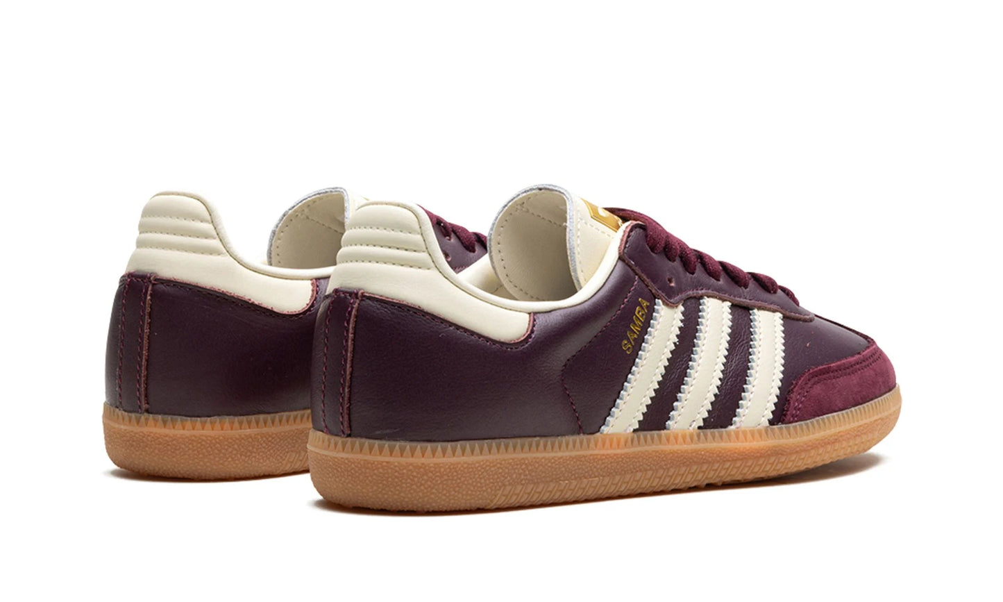 Adidas Samba OG Maroon Cream White Gold