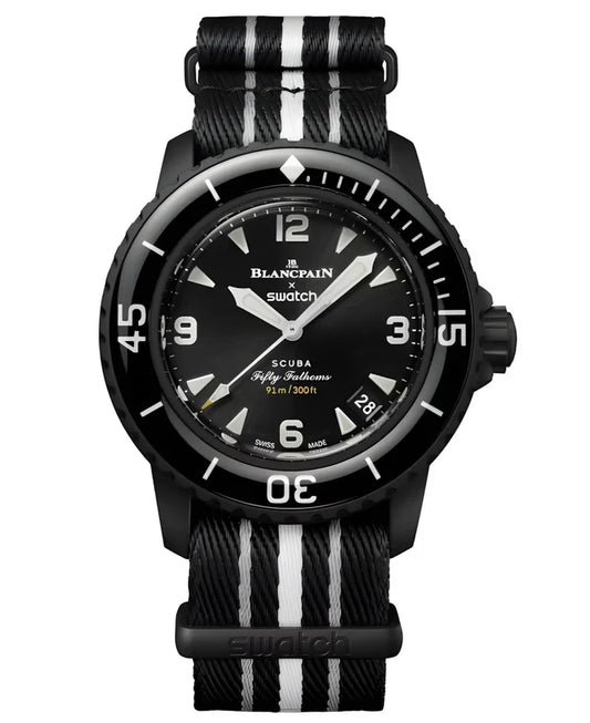 Swatch x Blancpain Fifty Fathoms Ocean of Storms