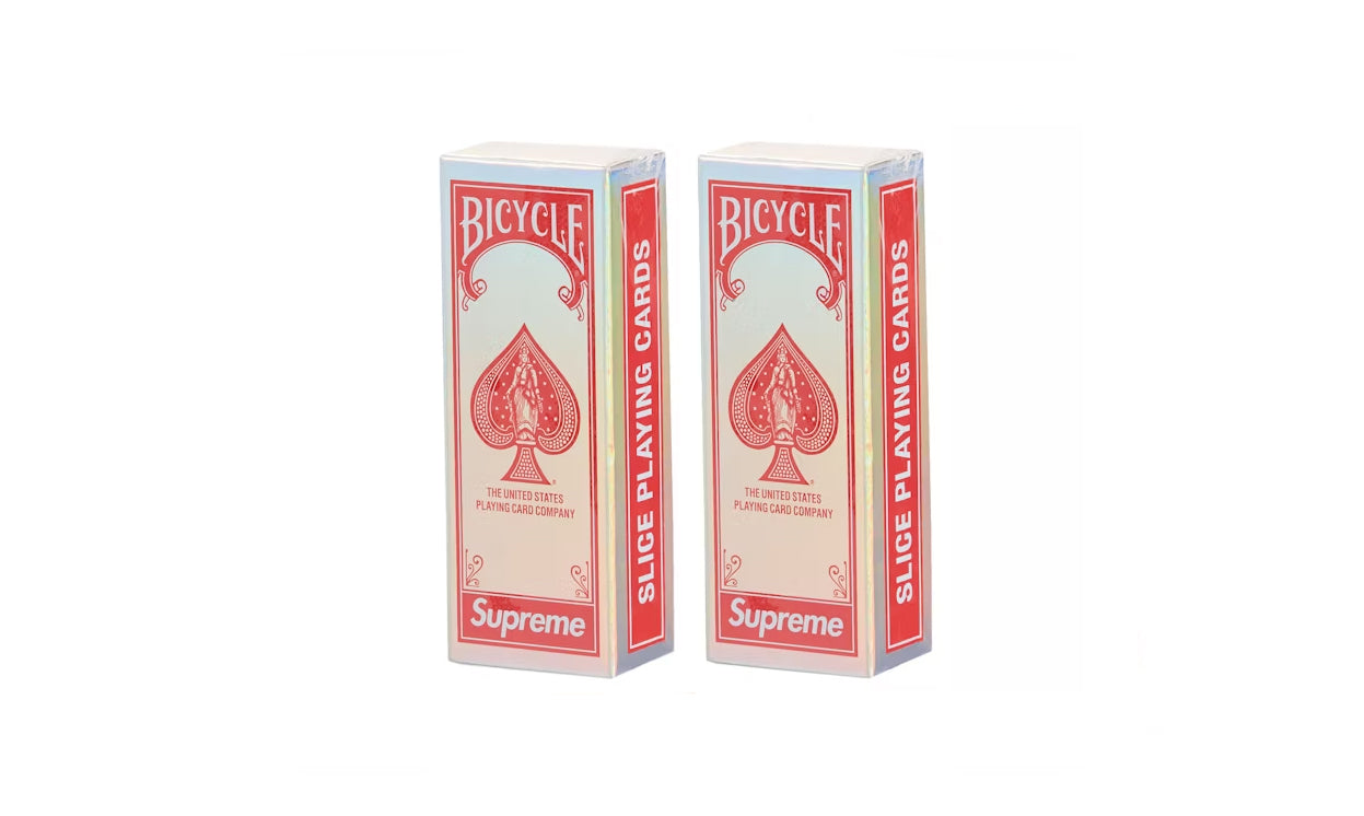 Supreme Bicycle Holographic Slice Cards