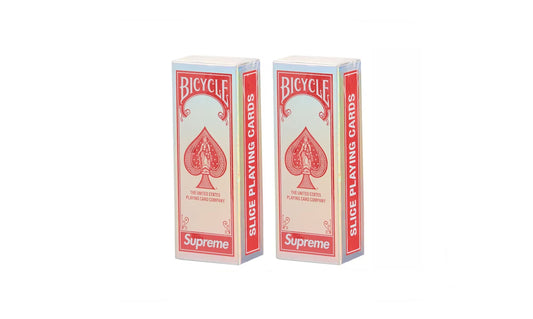 Supreme Bicycle Holographic Slice Cards