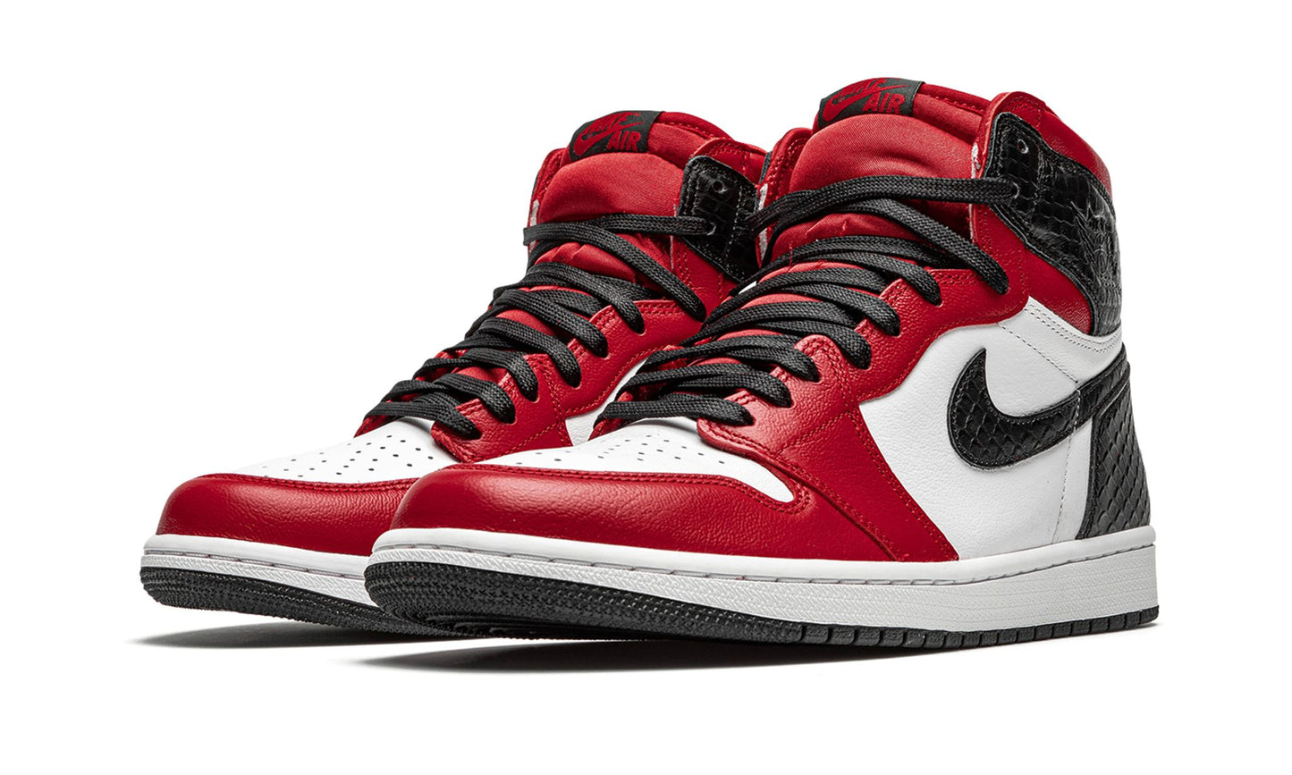 Jordan 1 Retro High Satin Snake Chicago W