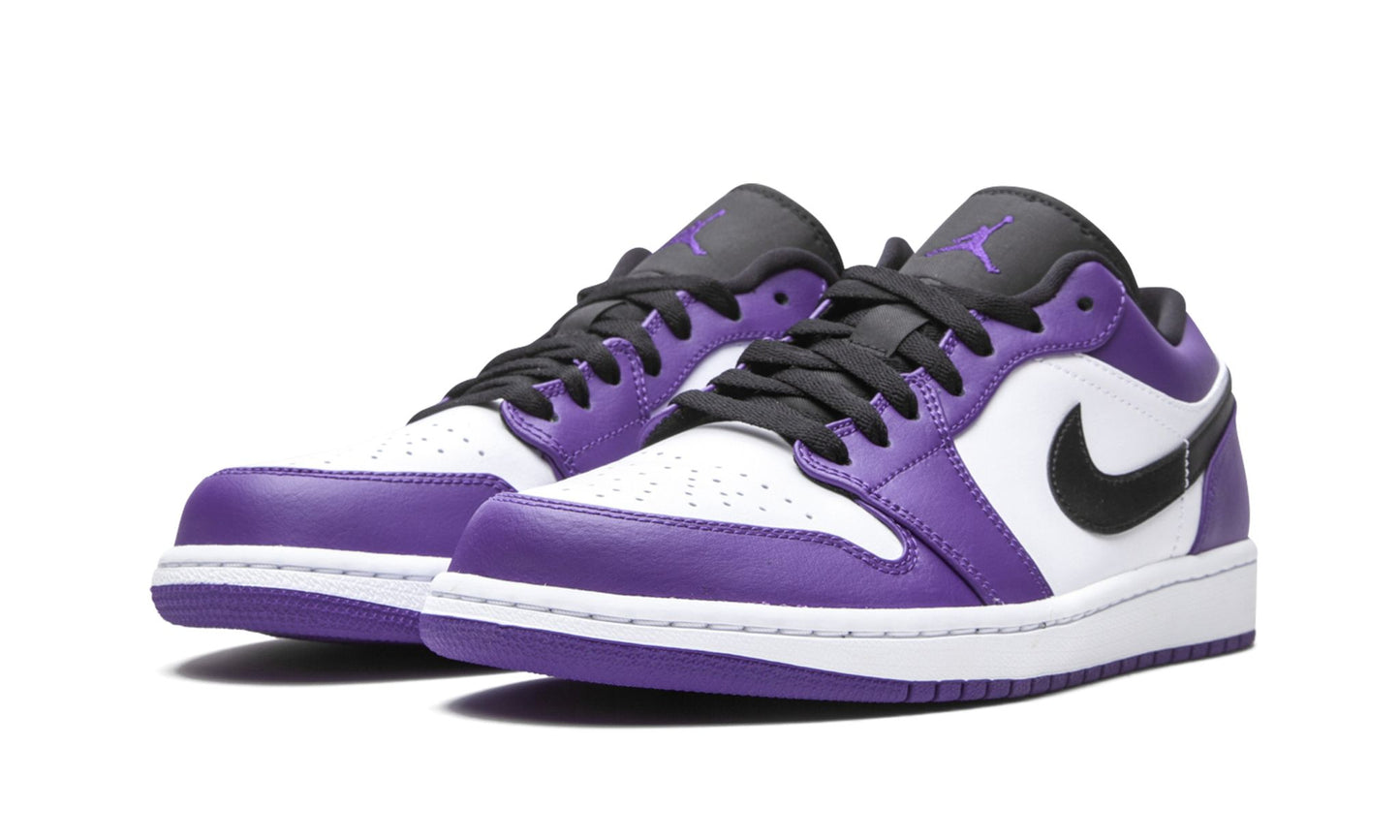 Jordan 1 Low Court Purple