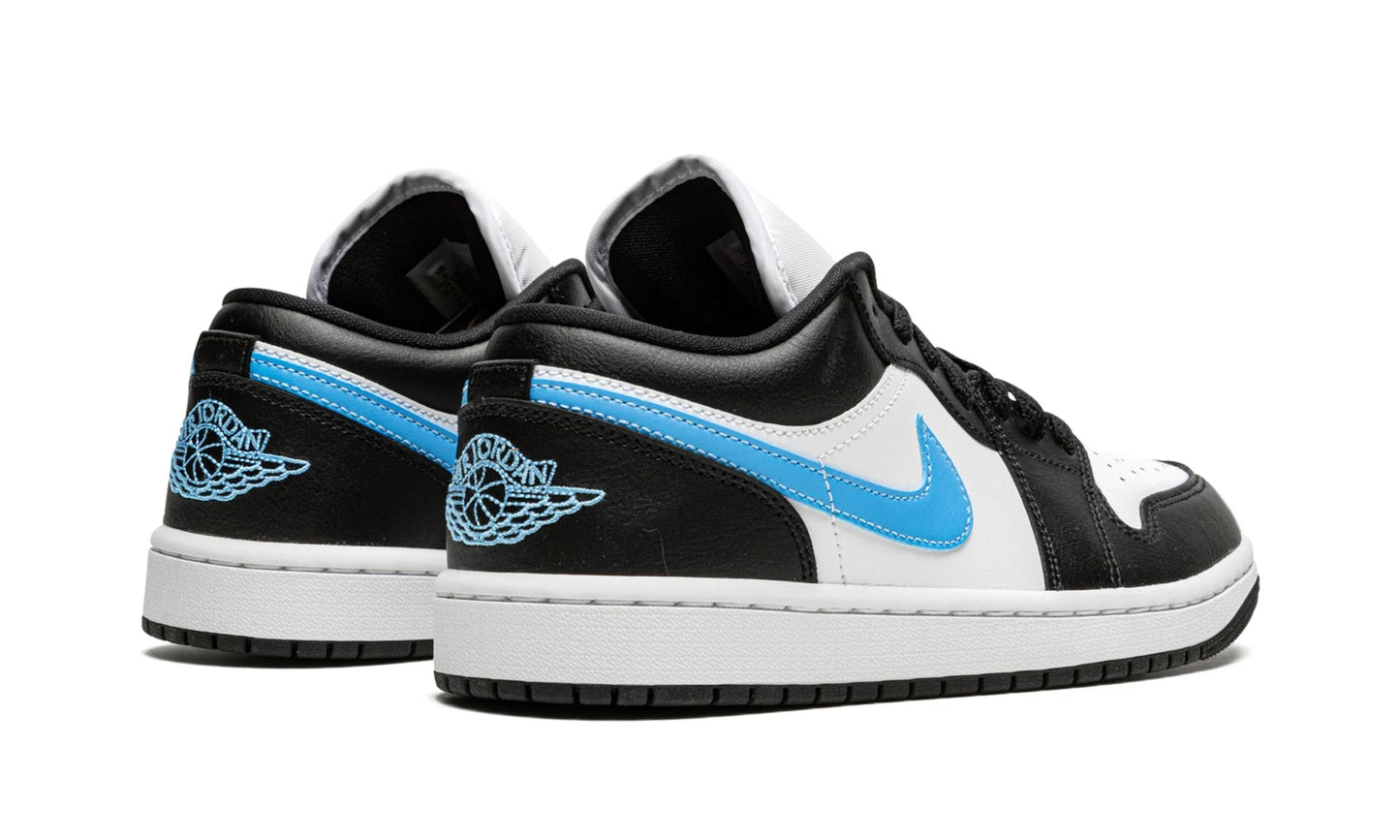 Jordan 1 Low Black University Blue White