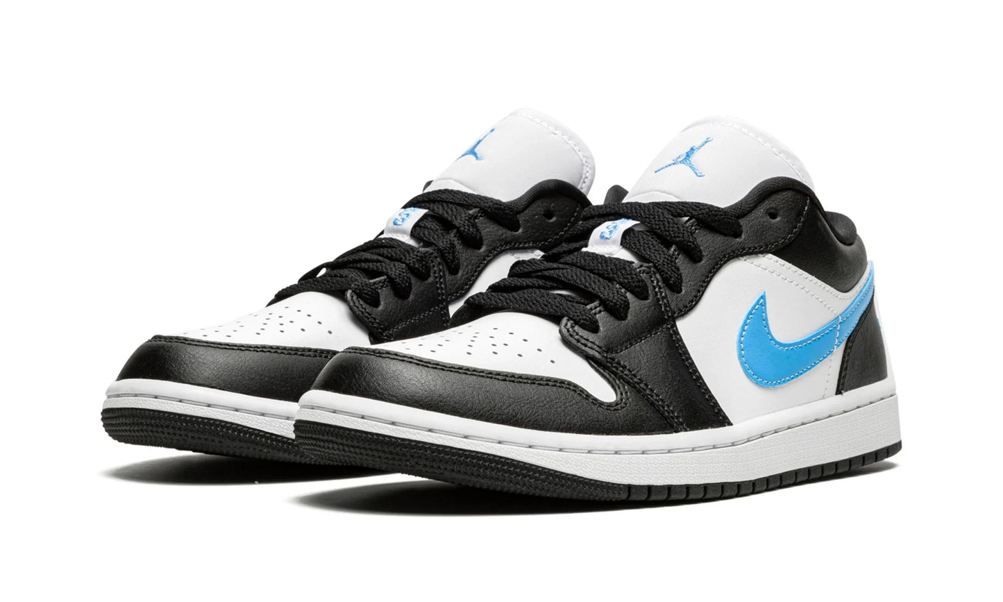 Jordan 1 Low Black University Blue White