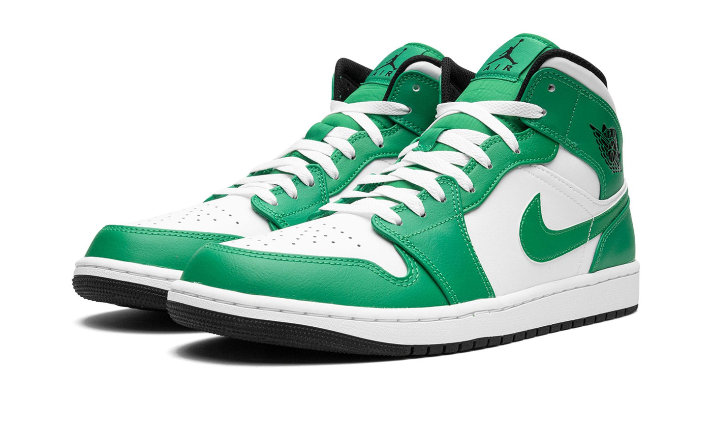 Jordan 1 Mid Lucky Green