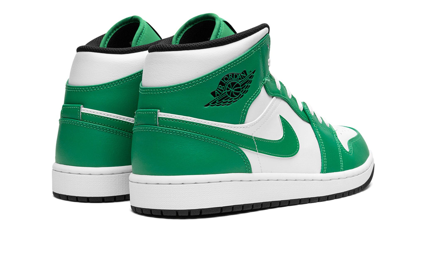 Jordan 1 Mid Lucky Green