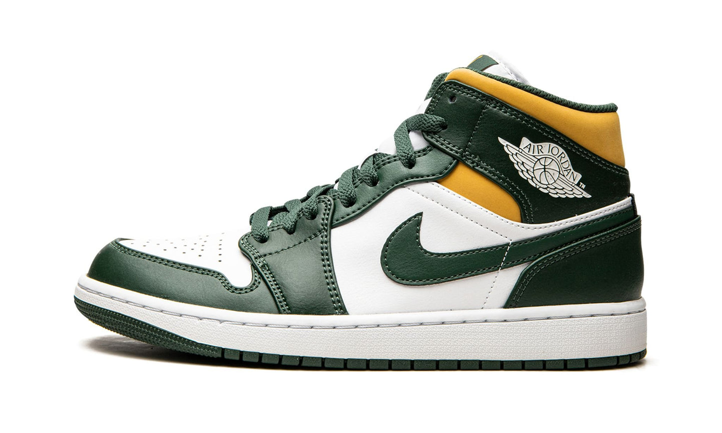 Jordan 1 Mid Sonics "Brasil"