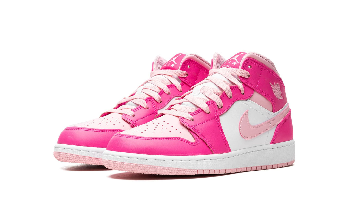 Jordan 1 Mid Fierce Pink