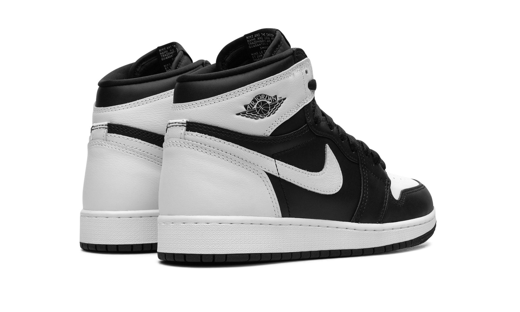 jordan 1 og black white