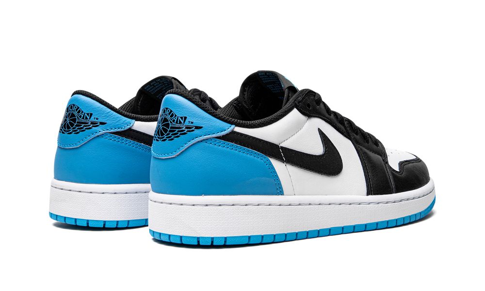 Jordan 1 Retro Low OG Black Dark Powder Blue