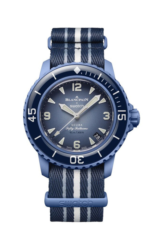 Swatch x Blancpain Scuba Fifty Fathoms Atlantic Ocean