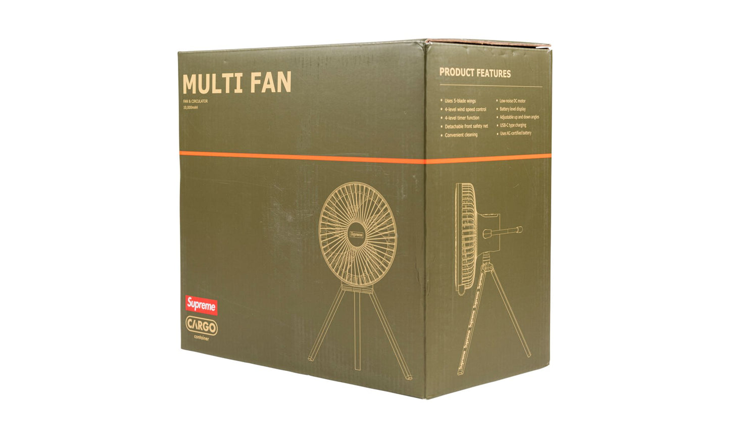 Supreme Container Electric Fan Green